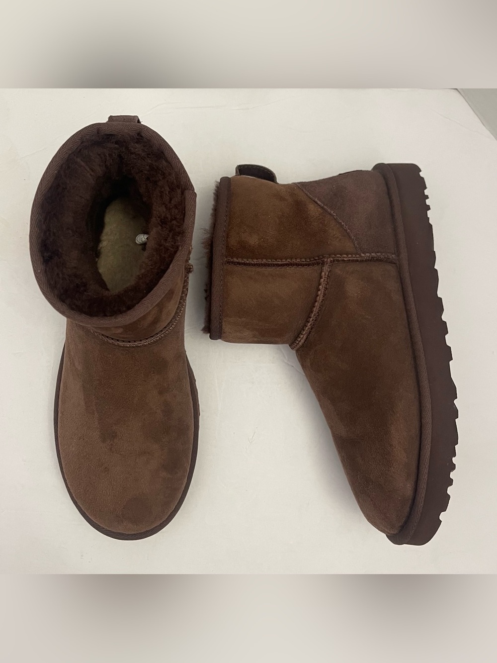UGG WOMEN CLASSIC MINI II DUSTED COCOA - Picture 3 of 8